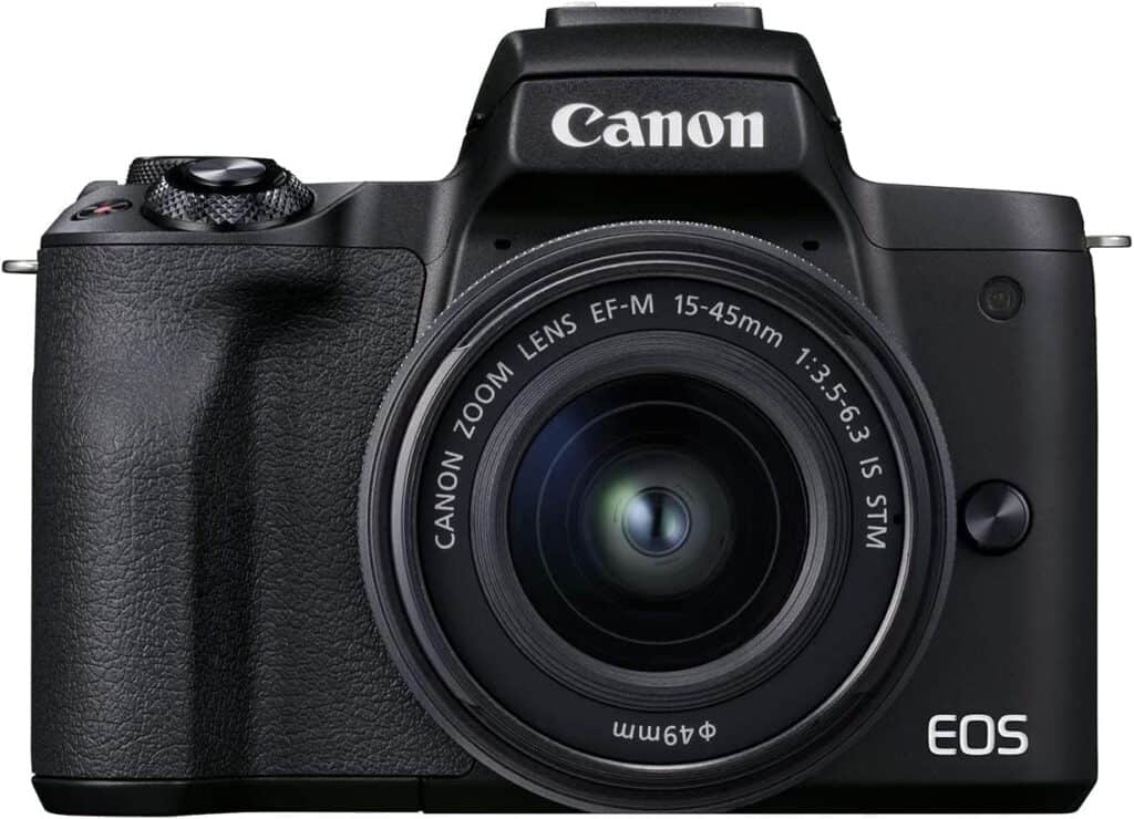 Best Cameras for YouTube Videos: Canon EOS M50 Mark II 