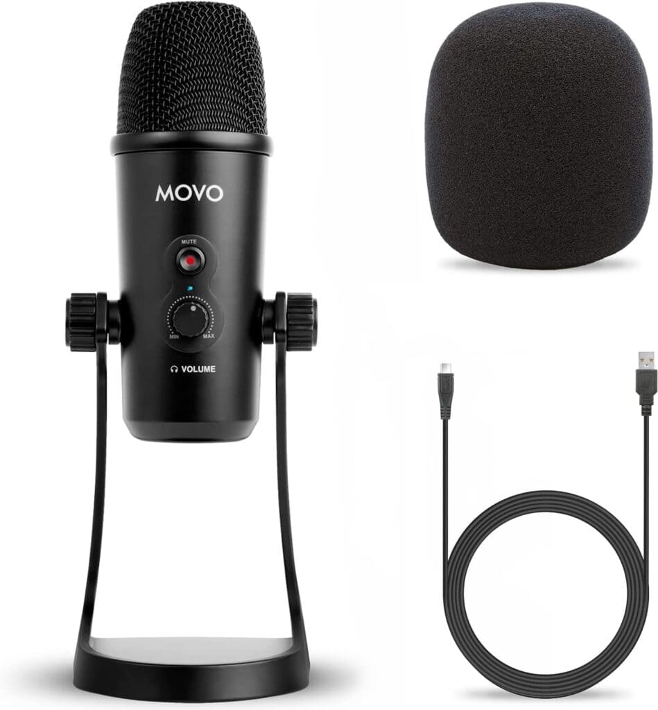 Best microphones for YouTube: Movo UM700 USB