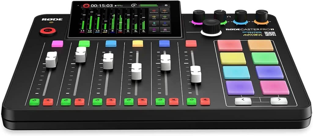 Best Audio Interfaces for Podcasting: Rode RODECaster Pro II